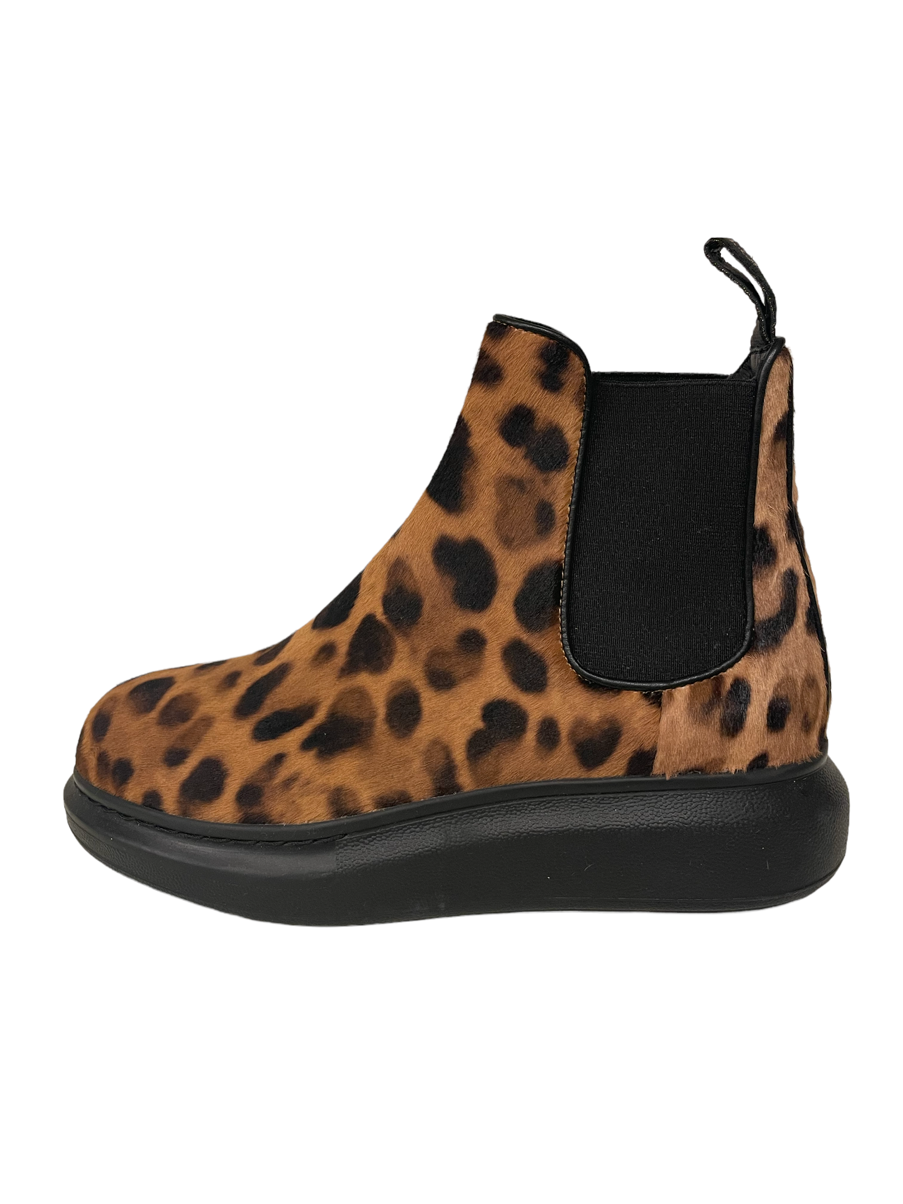 Marisah chelsea top leopard bootie
