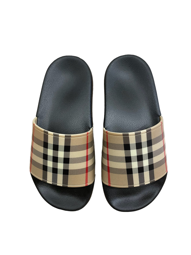 Burberry Archive Plaid Pool Slide