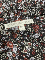 Veronica Beard Navy Floral Dress