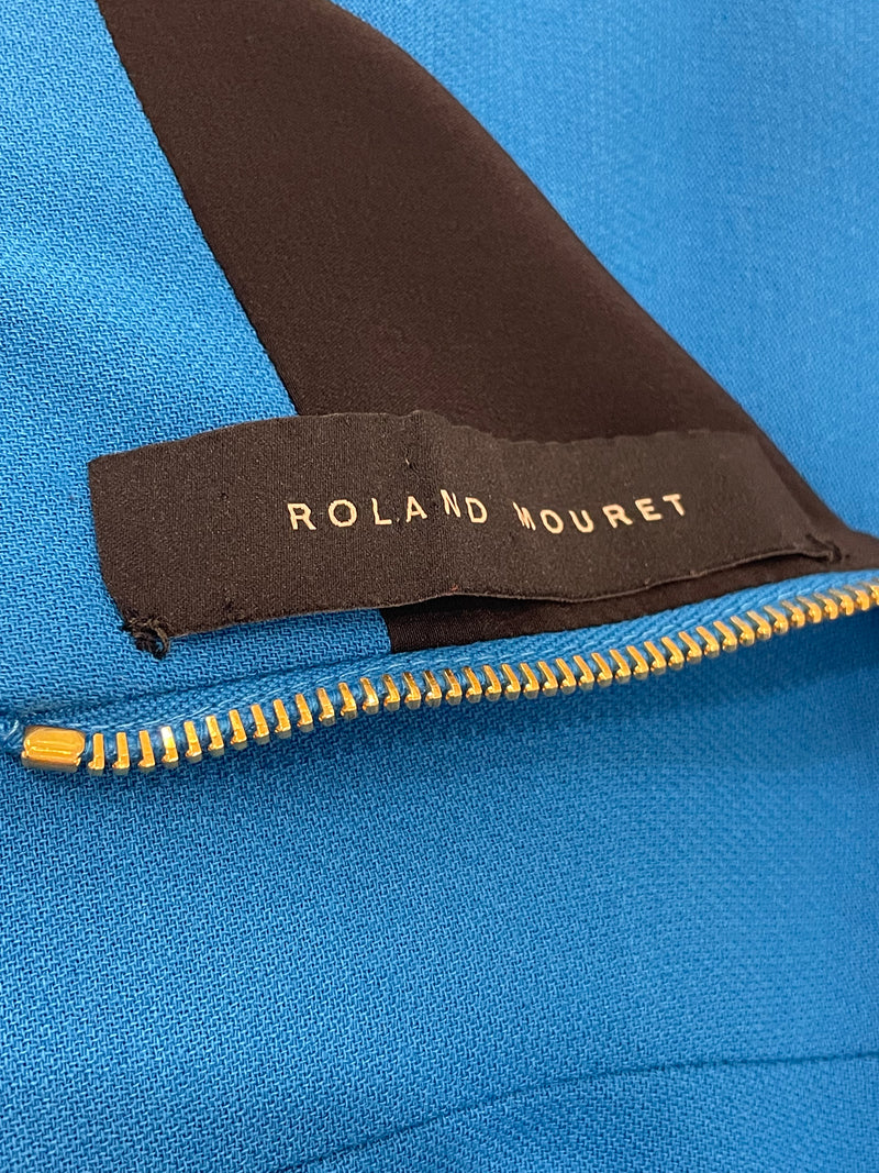 Roland Mouret Blue Dress